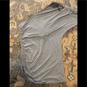 Bebe One-Sleeve Blouse